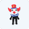 Clown Animal Hospital Plush