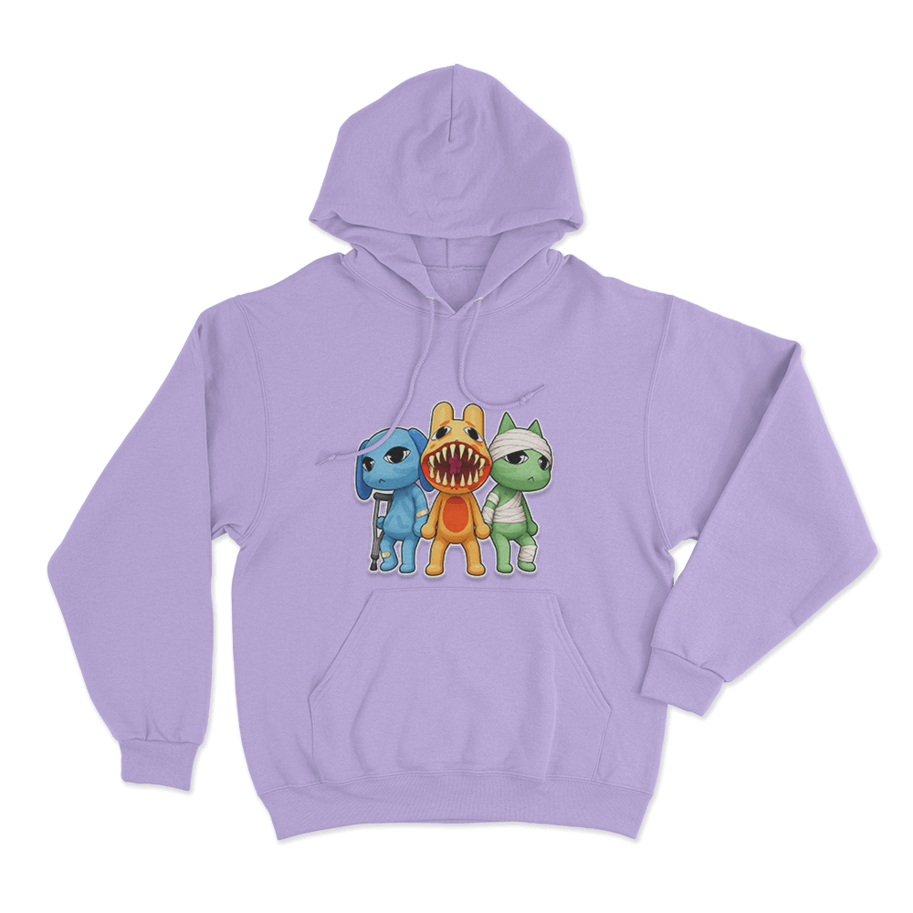 The Injured Trio Hoodie Purple The Injured Trio Hoodie Purple
