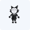 Secrect Agent Noir Animal Hospital Plush